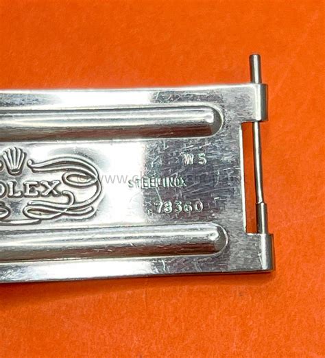 rolex clasp code year